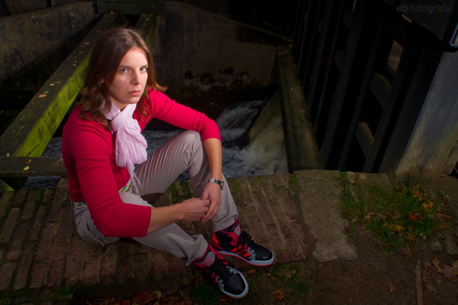 Nikki, 3e sessie, rad watermolen, laag