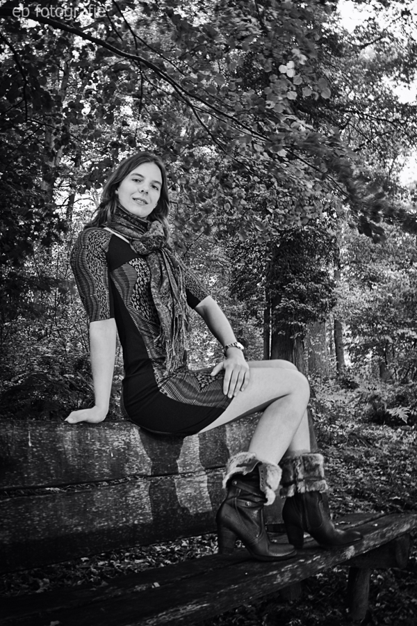 Nikki, 5e sessie, bankje